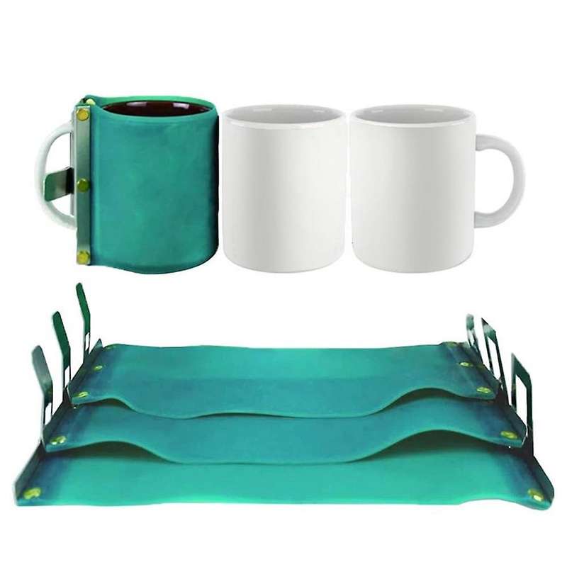 4pcs Silicone Mug Wrap for Sublimation Mugs 11oz Mug Wraps for Oven
