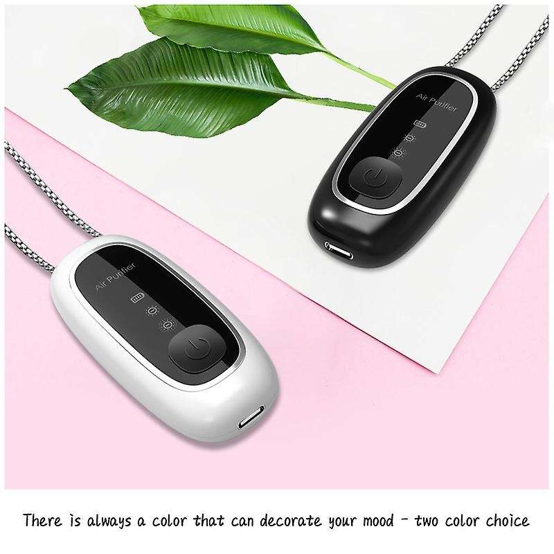 160 Million Negative Ion Purifier Personal Wearable Portable Black