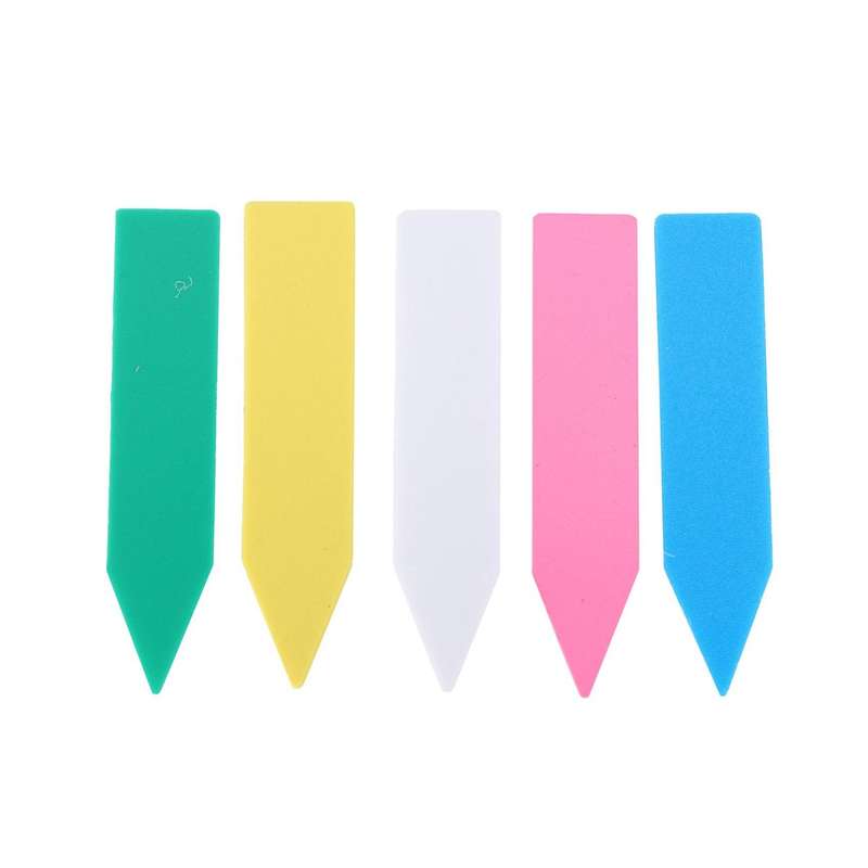 1000pcs 2 Inches Plastic Plant Labels Nursery Pot Marker Multi-color