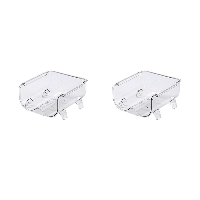 2pcs Plastic Water Bottle Organizer, Stackable Bottle Holder Storage