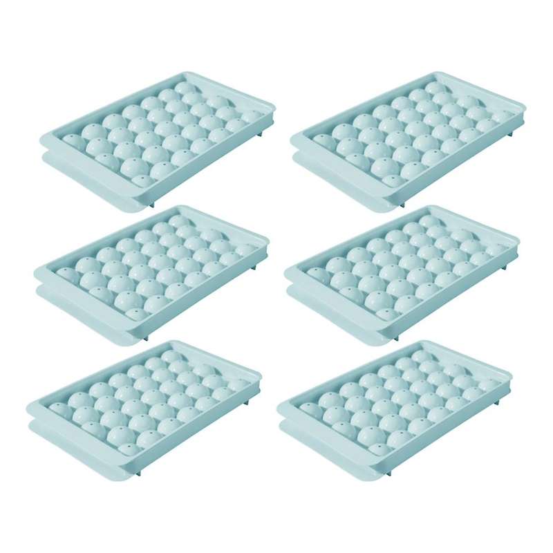 6 Pack Ice Cube Tray with Lid,ice Cube Tray Making Cocktail Whiskey