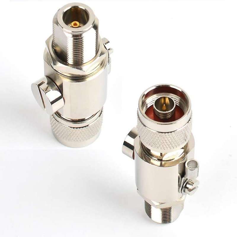 N Coaxial Light Arrestor Surge Protector for Ham Cb Radio Wlan Wifi