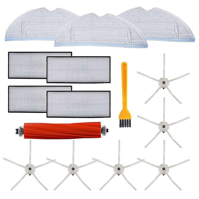 Replacement Filter & Side Brush & Mop Cloth for Xiaomi Roborock S7 T7