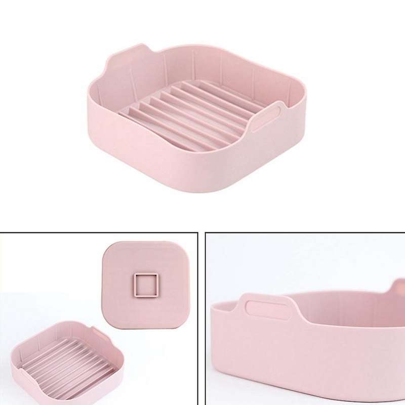 Air Fryer Silicone Pot Accessories Set with Mini Silicone Oven Gloves