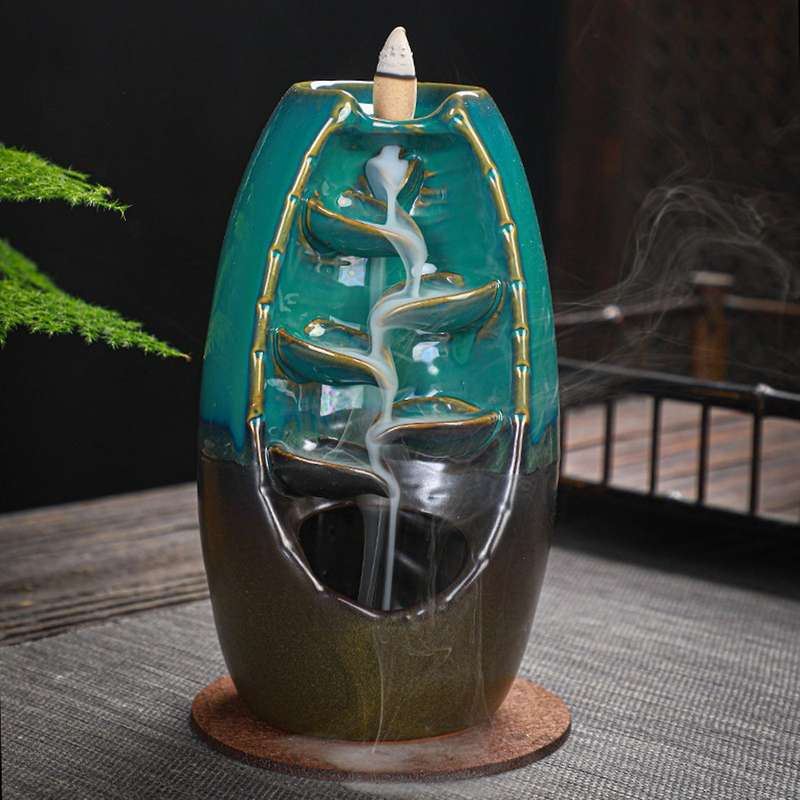 Waterfall Incense Holder Waterfall Aromatherapy Ornament Backflow