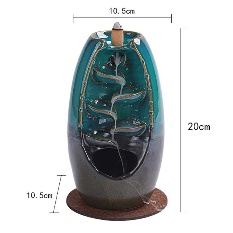Waterfall Incense Holder Waterfall Aromatherapy Ornament Backflow