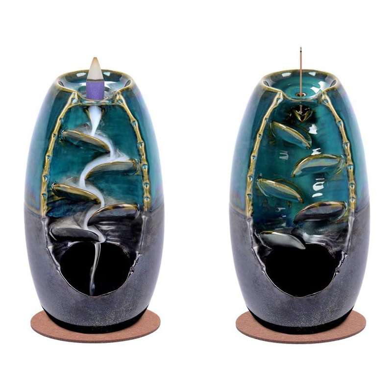 Waterfall Incense Holder Waterfall Aromatherapy Ornament Backflow
