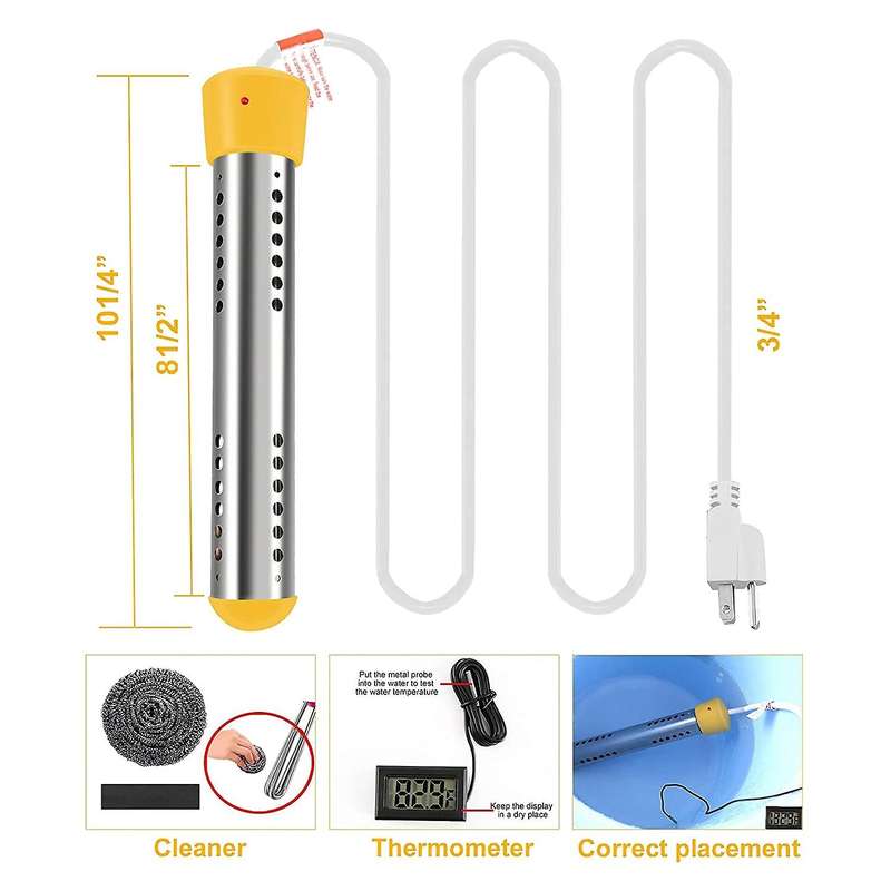 Water Heater 2000w, Water Heater for Inground Pools,inflatable Pool