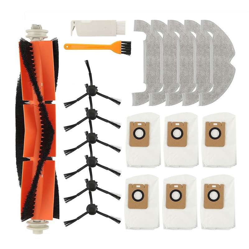 Main Side Brush Filters Mops Cloths Dust Bag for Dreame L10 Plus