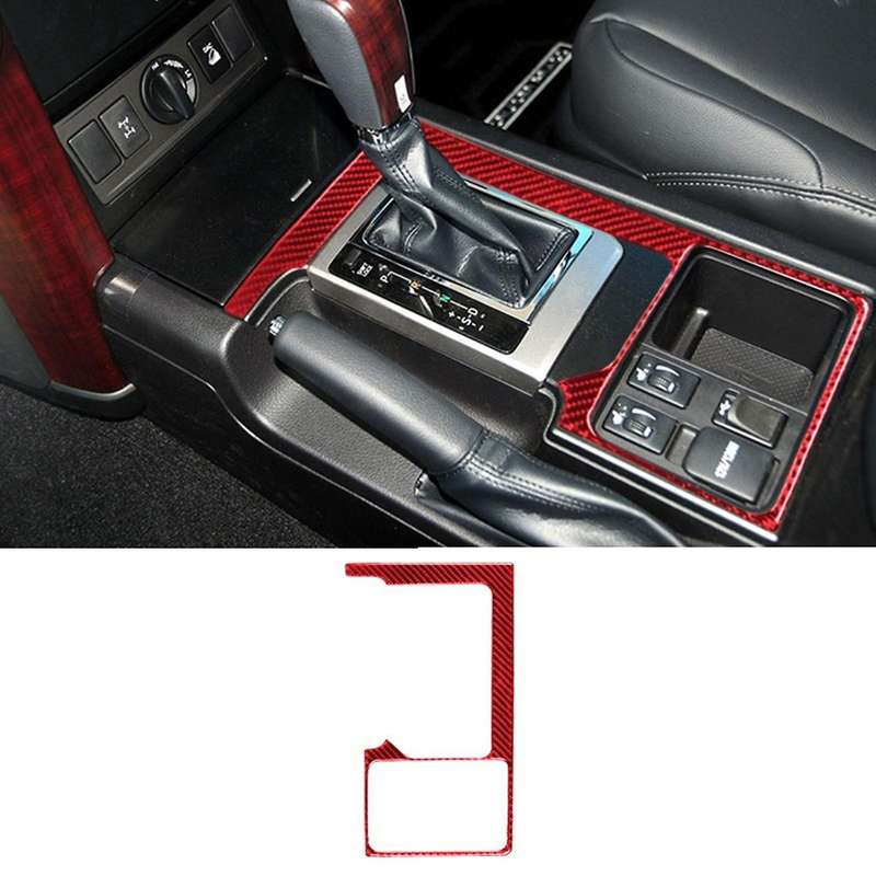 Car Gear Shift Panel Trim Sticker for Land Cruiser Prado 2010-2018