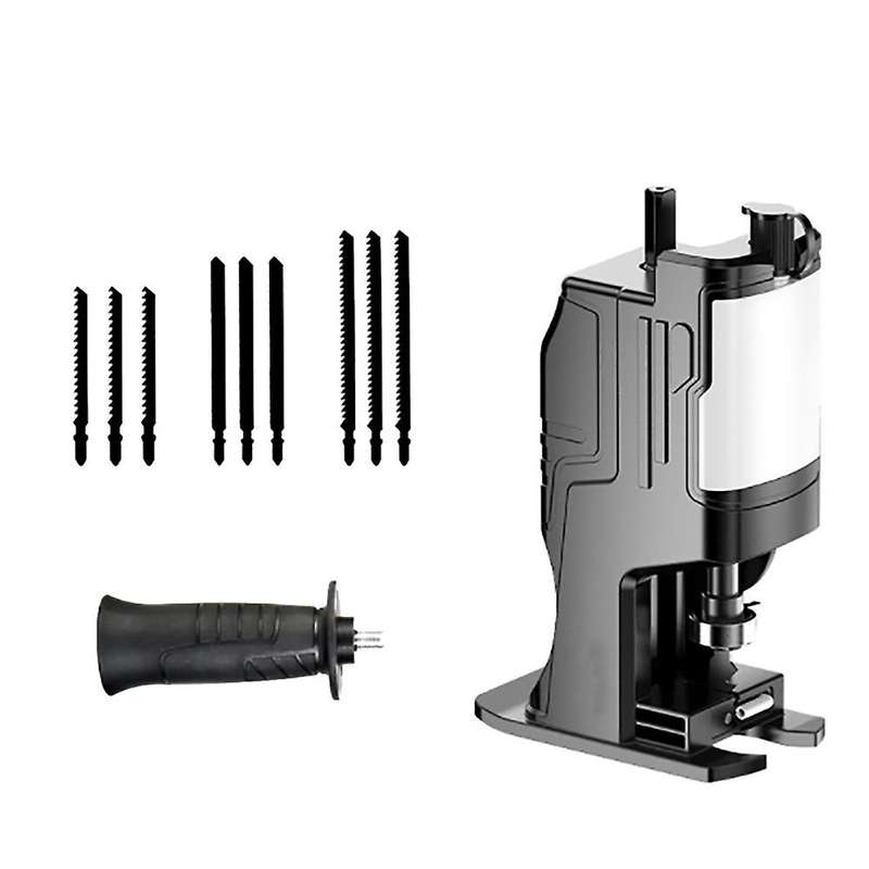 Reciprocating Saw Adapter Electric Drill Modified with 9 Saw Blades