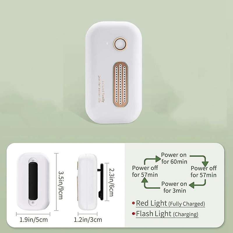 Ozone Generator Air Purifier,mini Air Purifier Filter,white