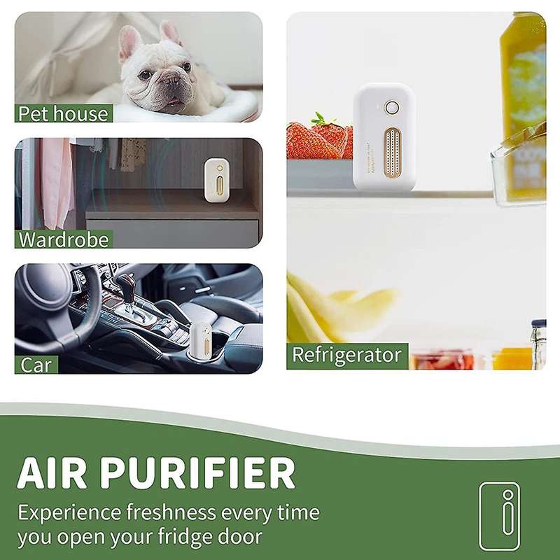 Ozone Generator Air Purifier,mini Air Purifier Filter,white