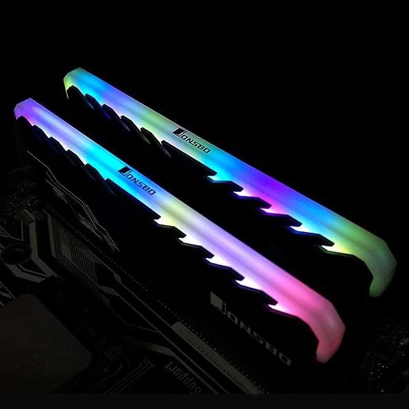 2pcs Jonsbo Memory Cooling Vest Radiator Cooler Shell Rgb Led 256