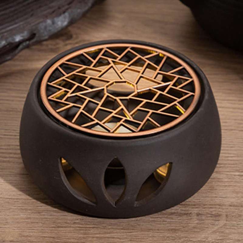 Ceramic Teapot Warmer Holder Base Tea Warmer Insulation Base C