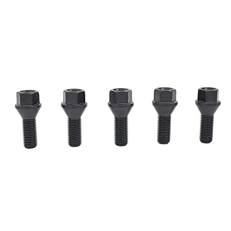 5pcs Car Wheels Lug Bolts Wheel Lug Bolt Nut for -bmw E90 E91 E92 E93