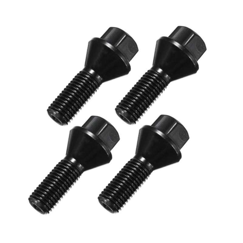 5pcs Car Wheels Lug Bolts Wheel Lug Bolt Nut for -bmw E90 E91 E92 E93