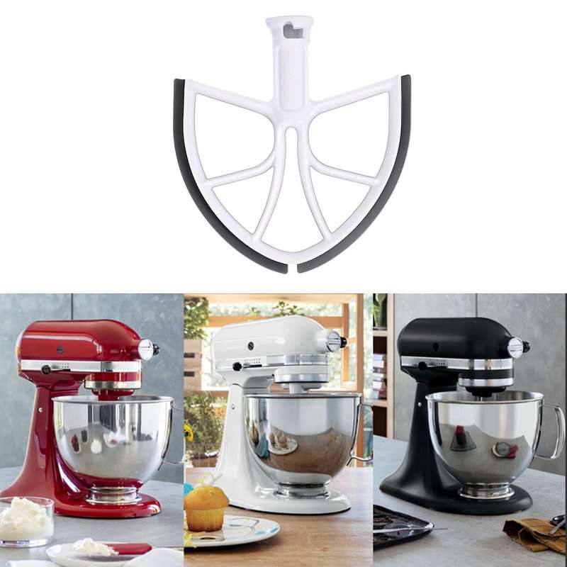Flex Edge Beater and Mixer Bowl Cover for Kitchenaid Mixer,6qt Edge