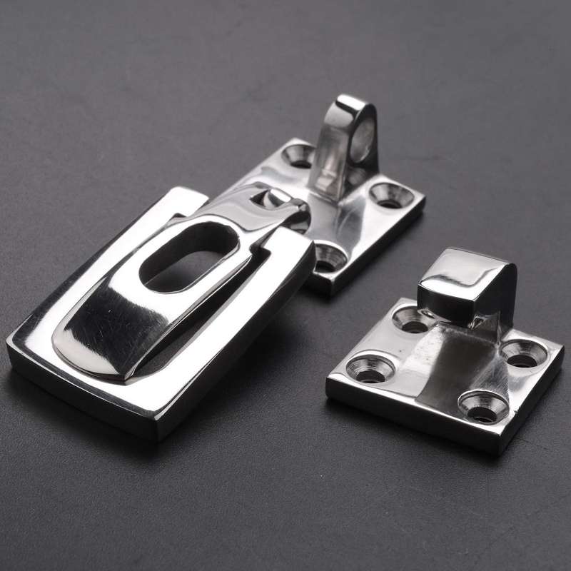 2pcs 316 Stainless Steel Lockable Latch Marine Boat Door Lock