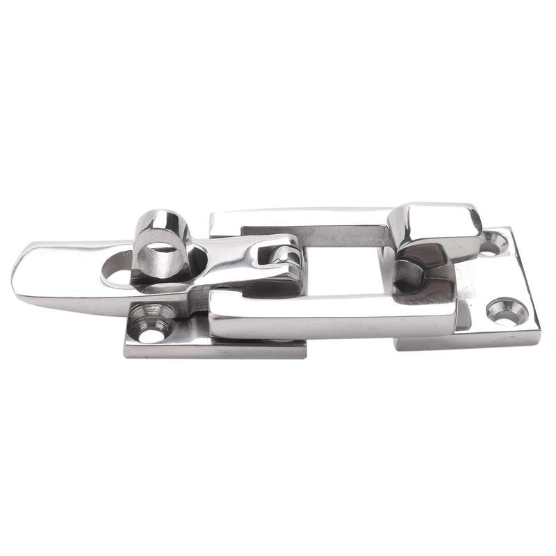 2pcs 316 Stainless Steel Lockable Latch Marine Boat Door Lock