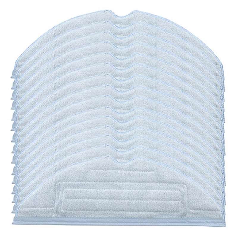 15 Pcs Mop Cloth Pads Replacement for Xiaomi Microfiber Soft Pad
