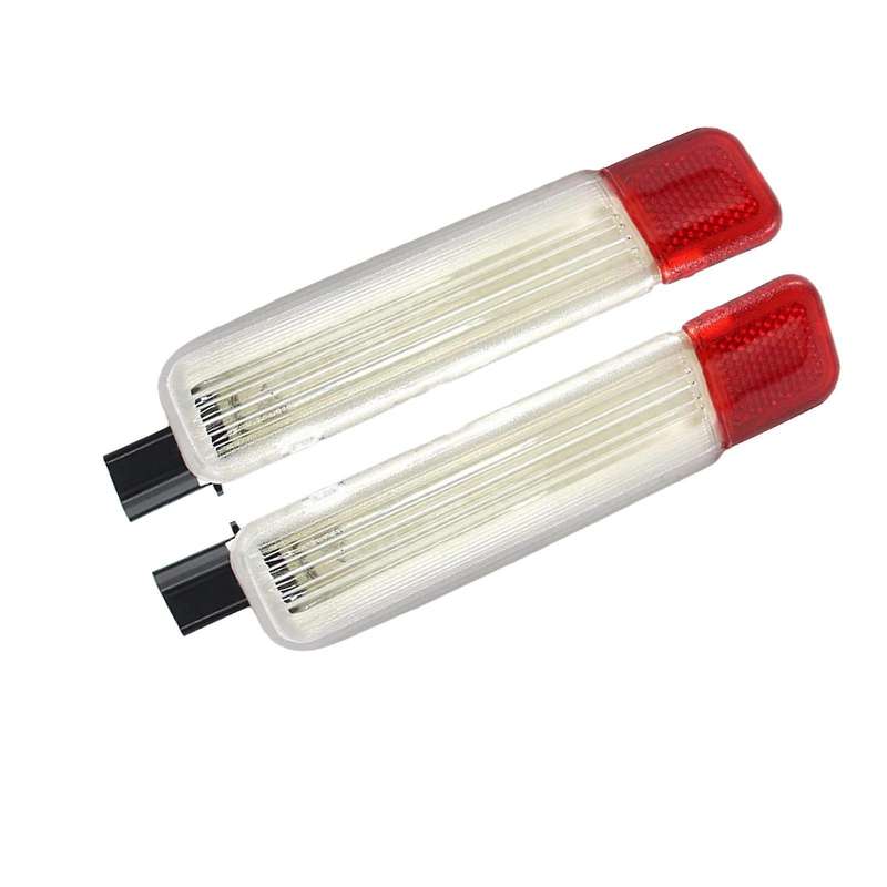 2pcs Car Door Courtesy Welcome Lights Openning Door Warning Lamp