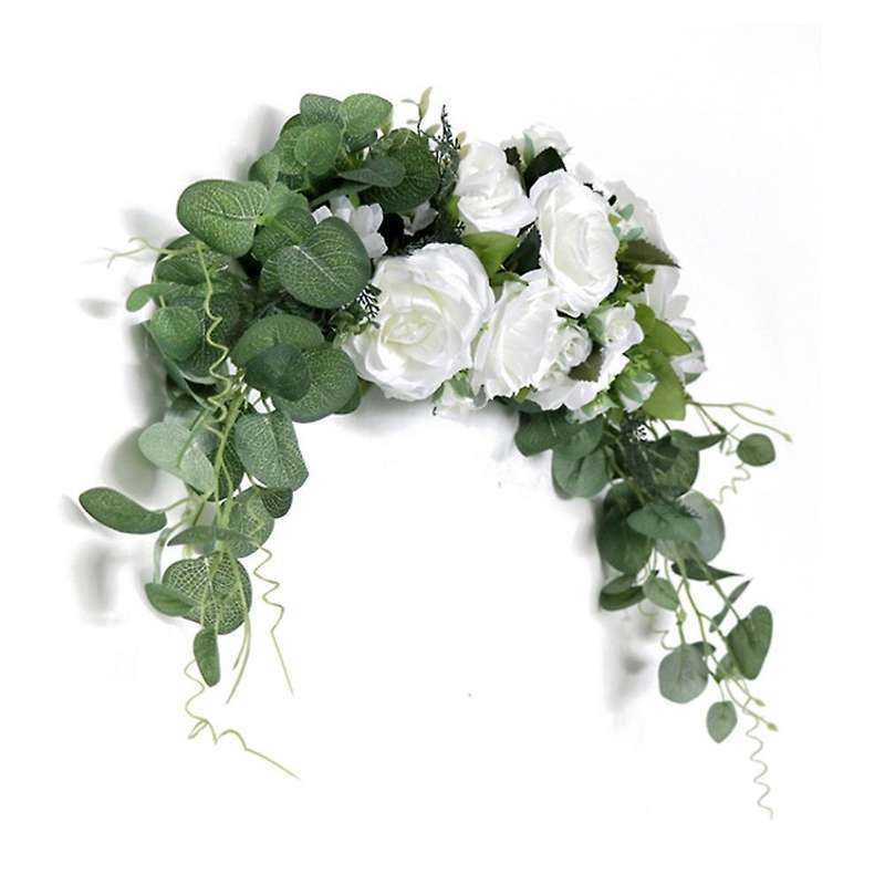 Flower Swag,for Front Door Arch Wedding Party Tabletop Chair Decor