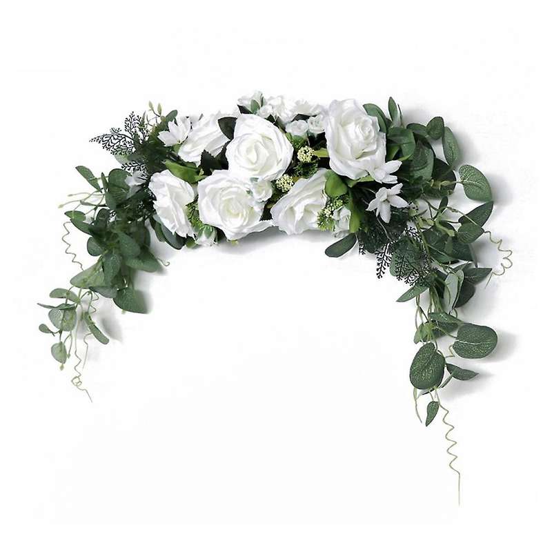 Flower Swag,for Front Door Arch Wedding Party Tabletop Chair Decor