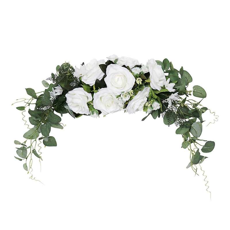 Flower Swag,for Front Door Arch Wedding Party Tabletop Chair Decor
