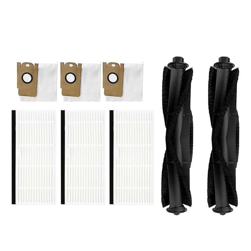 8pcs for Lydsto R1 Robot Sweep Main Side Brush Filter Dust Bag