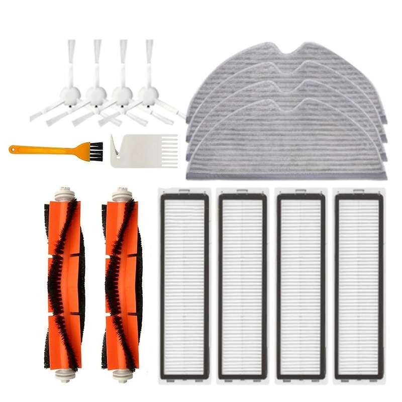 Main Side Brush Filter Mop Cloth for Dreame D9 / L10 Pro Robot