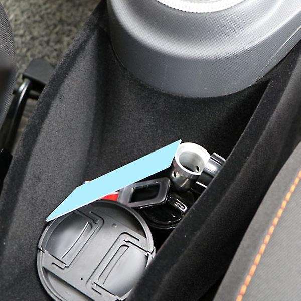 For Mercedes 453 Forfour Armrest Center Storage Box(suede-black)