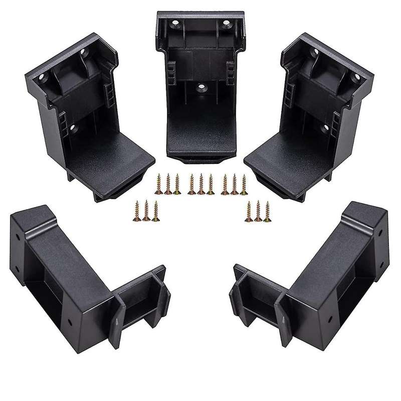 5pcs Tool Mount for Dewalt 18v,20v Drill, Battery Holder B