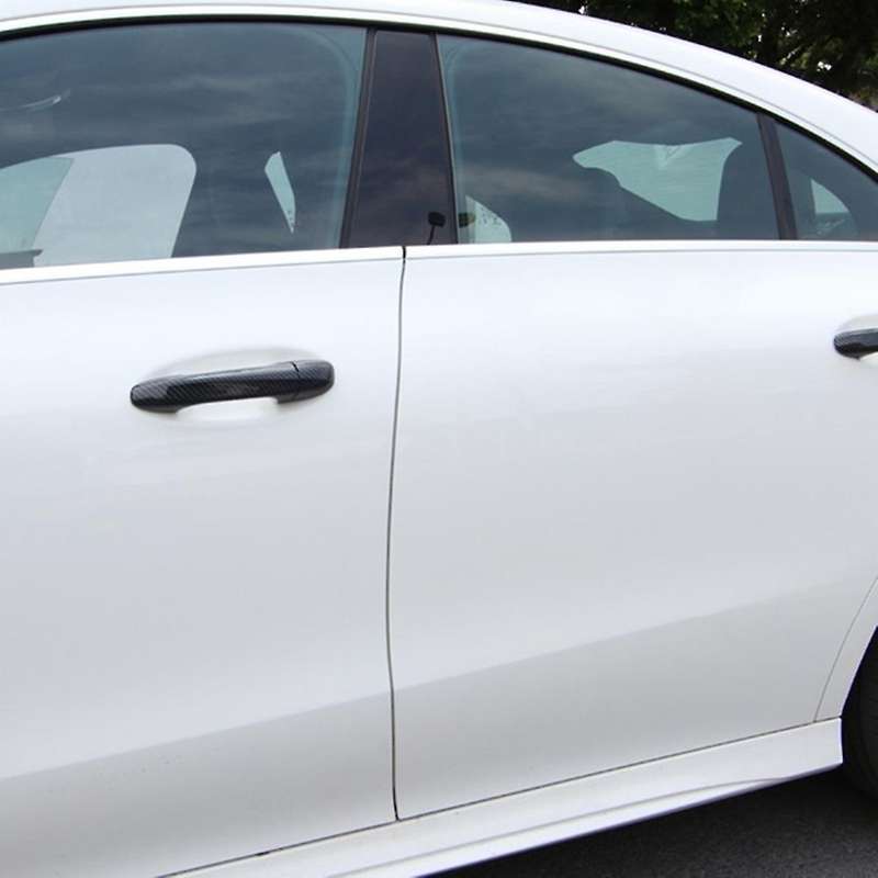 For Benz W247 2022 Car Door Handle Cover Trim Sticker ,carbon Fiber