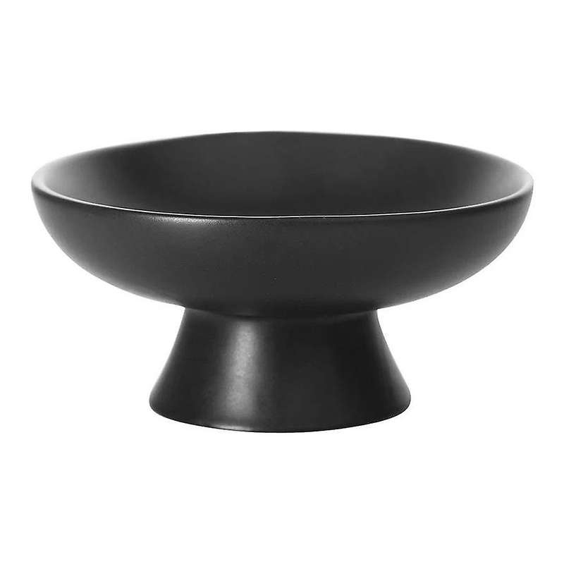 1pcs Ceramics Plate Cake Dessert Tall Saucer Kitchen Utensils A