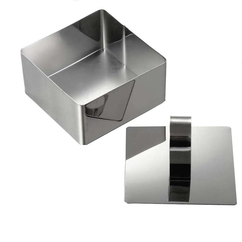 5pcs (round,love,square,rectangle,oval) Diy Bakeware Cake Mold
