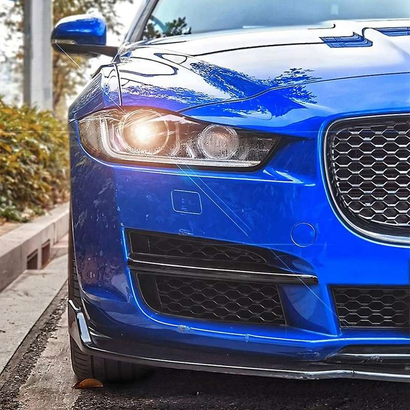 For -jaguar Xel 2018 2019 Car Front Fog Lamp Grille Trim,black