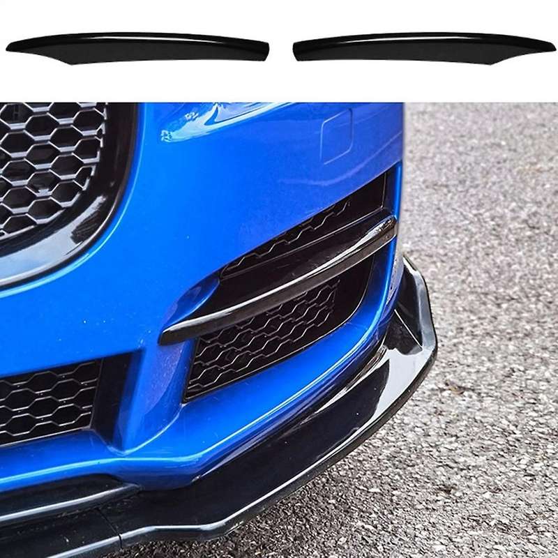 For -jaguar Xel 2018 2019 Car Front Fog Lamp Grille Trim,black