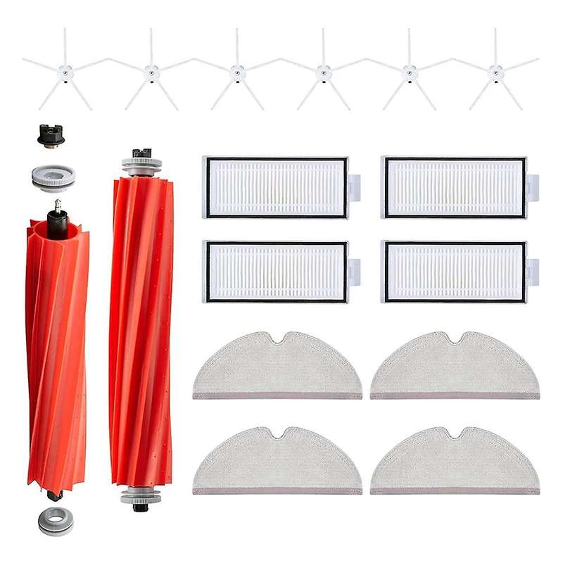 16 Pcs Accessories Kit for Xiaomi Roborock Q7 / Q7+ / Q7 Max/ Q7 Max+