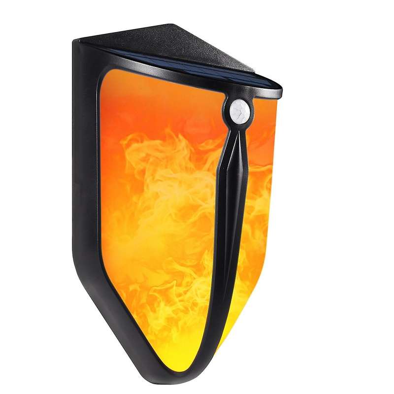Solar Led Light Outdoor Lighting Landscape Flame Street Light