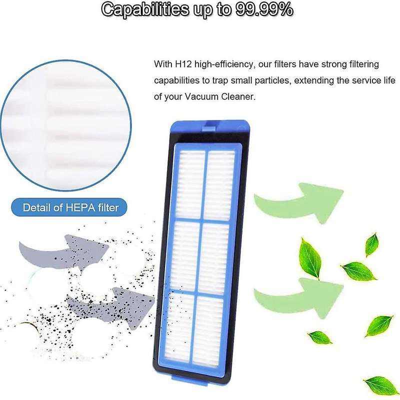 Main Roller Side Brushes Filters Mop Pads for Eufy Robovac G10 G30