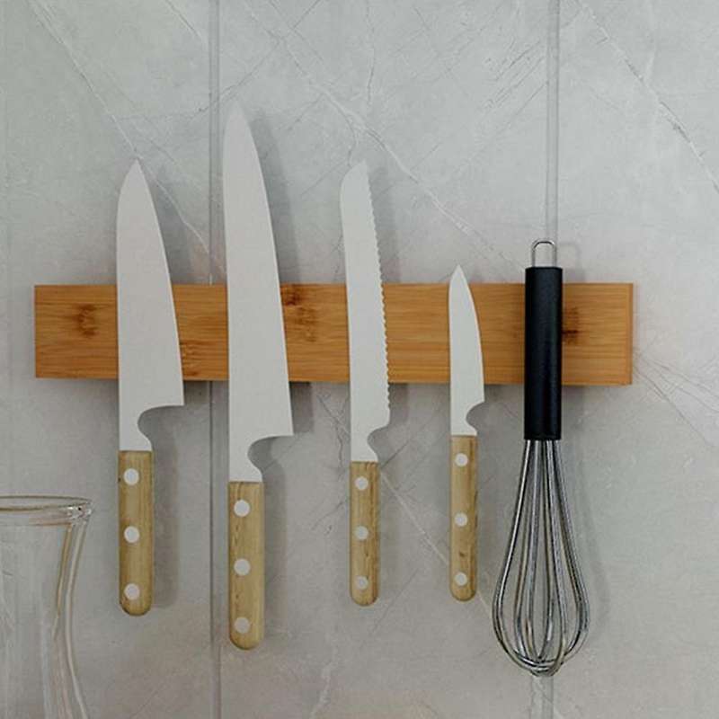 Magnetic Knifes Rack Kitchens Knifes Rack Iron-absorbing Stone