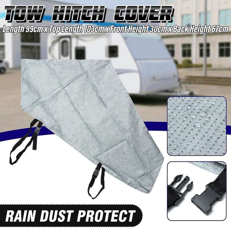 Universal Waterproof Caravan Towing Hitch Cover for Rv Towing