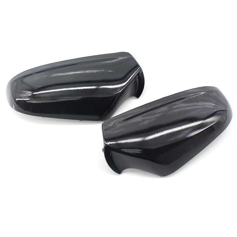 Black Wing Mirror Covers Casing Cap Rearview Mirror Shell