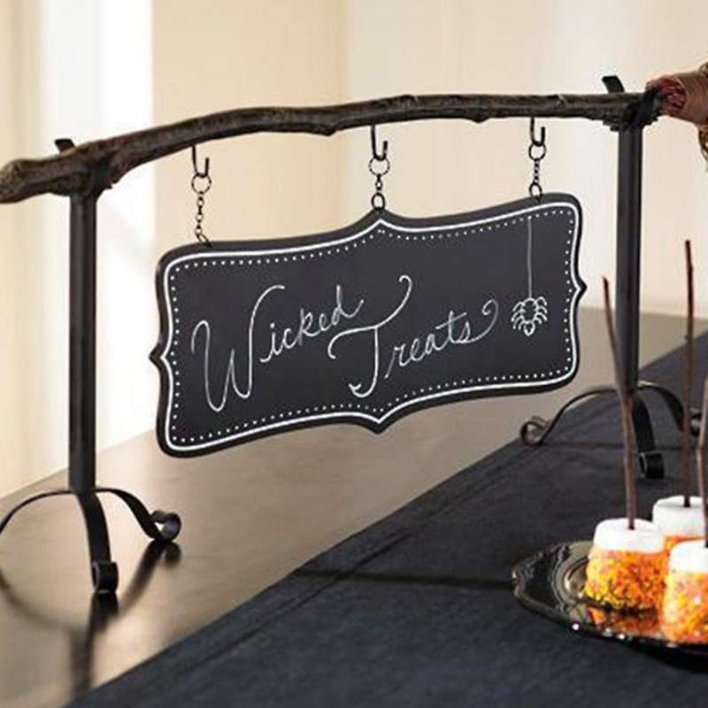 Broom Holder with Detachable Basket for Biscuit Dessert Snack Storage