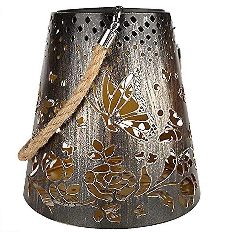 Solar Lanterns Outdoor Butterfly Hanging Solar Lanterns Garden Decor