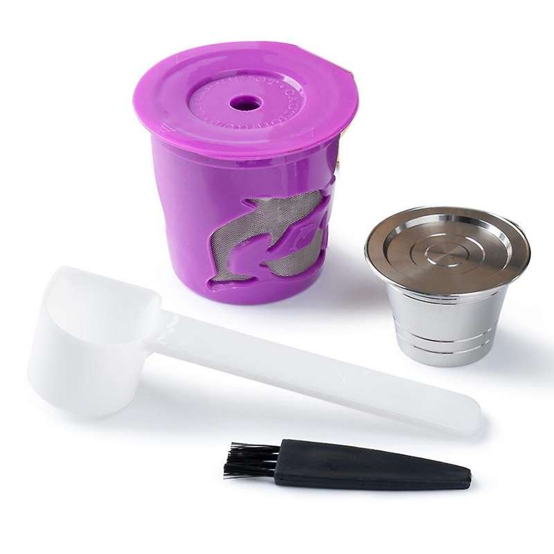 Refillable Stainless Steel Espresso Coffee Maker Capsule