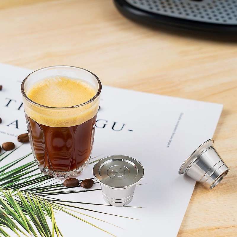 Refillable Stainless Steel Espresso Coffee Maker Capsule