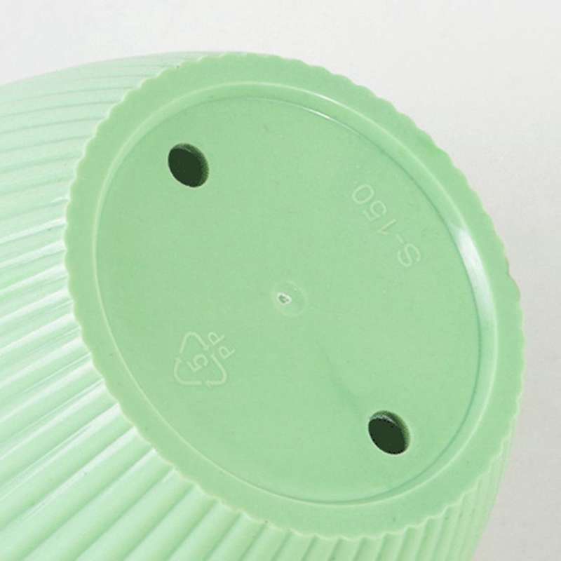 Plastic Planter Pots for Plants,5 Pack 6inch Flower Pots for Indoor A