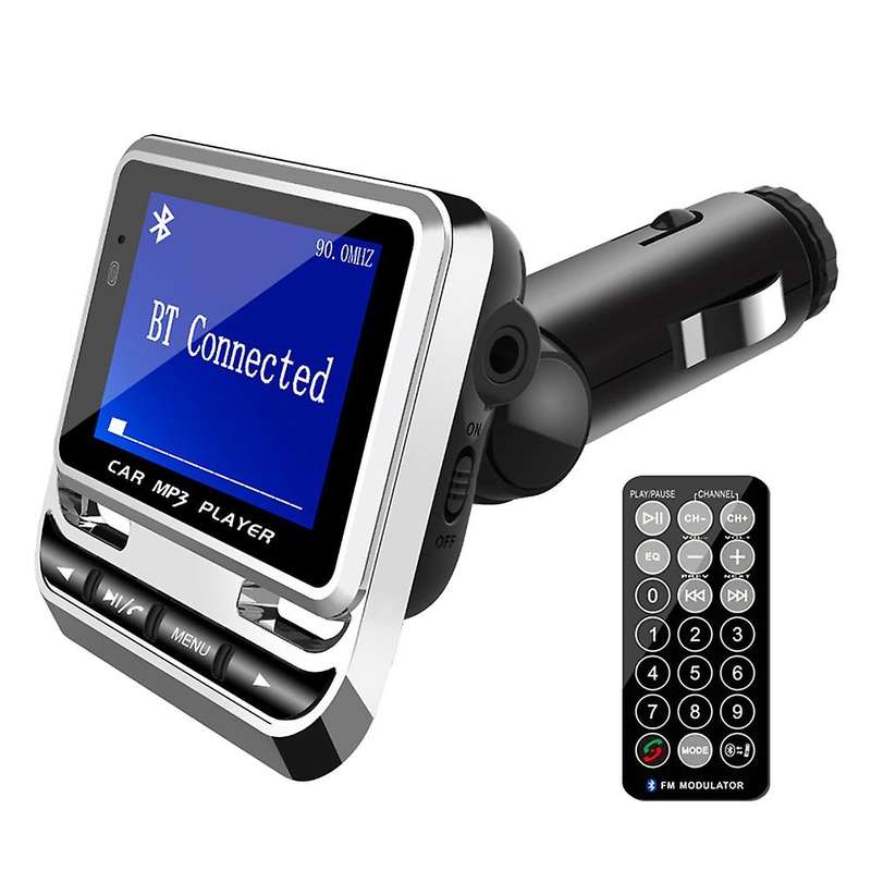 Car Fm Transmitter Radio Bluetooth Handsfree Car Kit Music Player
